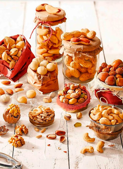 nuts and snacks