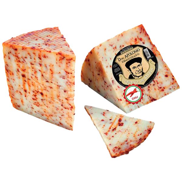 Sheep cheese with chili (Wedge 300gr) 02