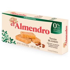 Turrón blando sin azúcares añadidos El Almendro
